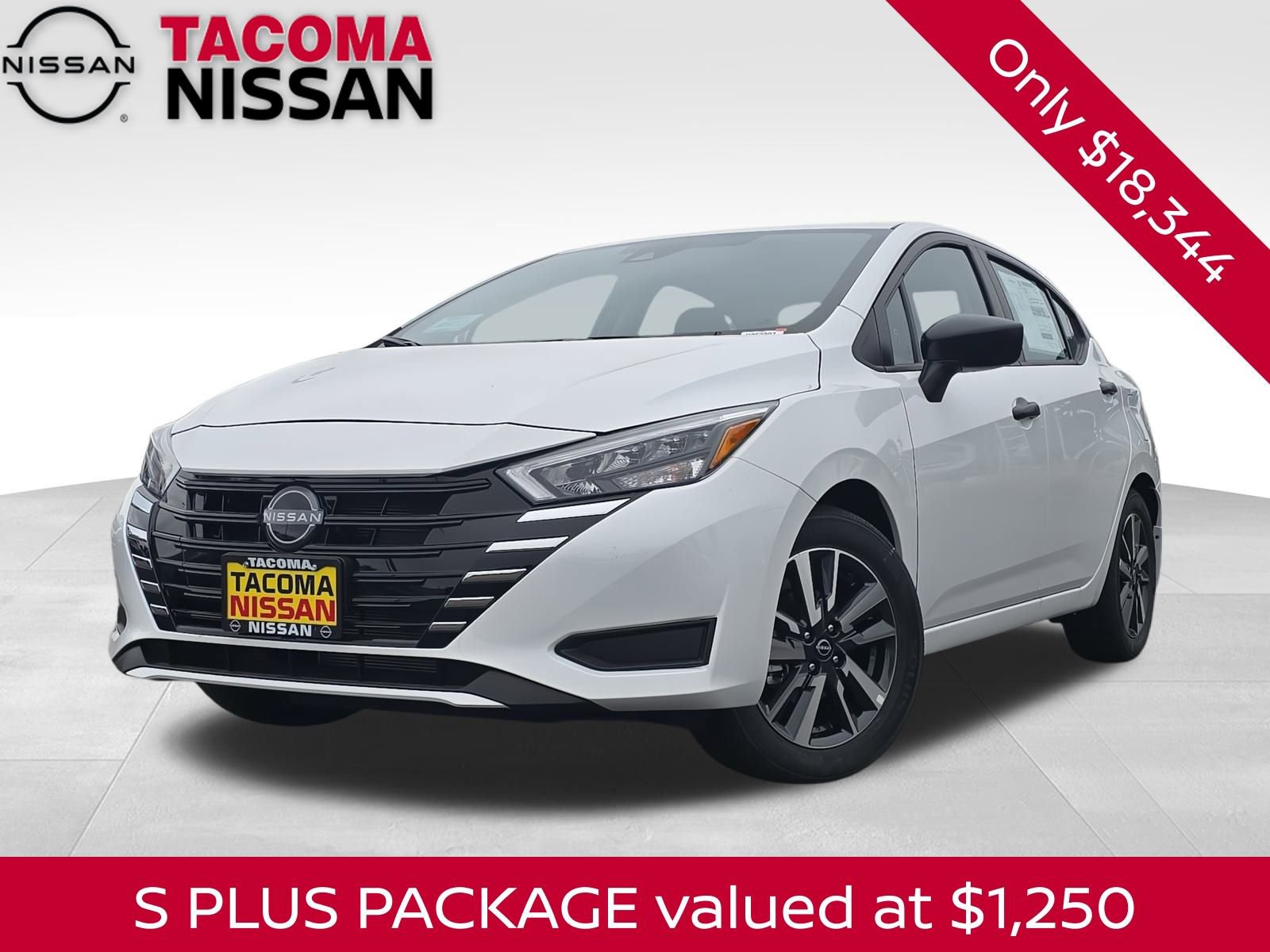 New 2025 Nissan Versa S w/ S Plus Package