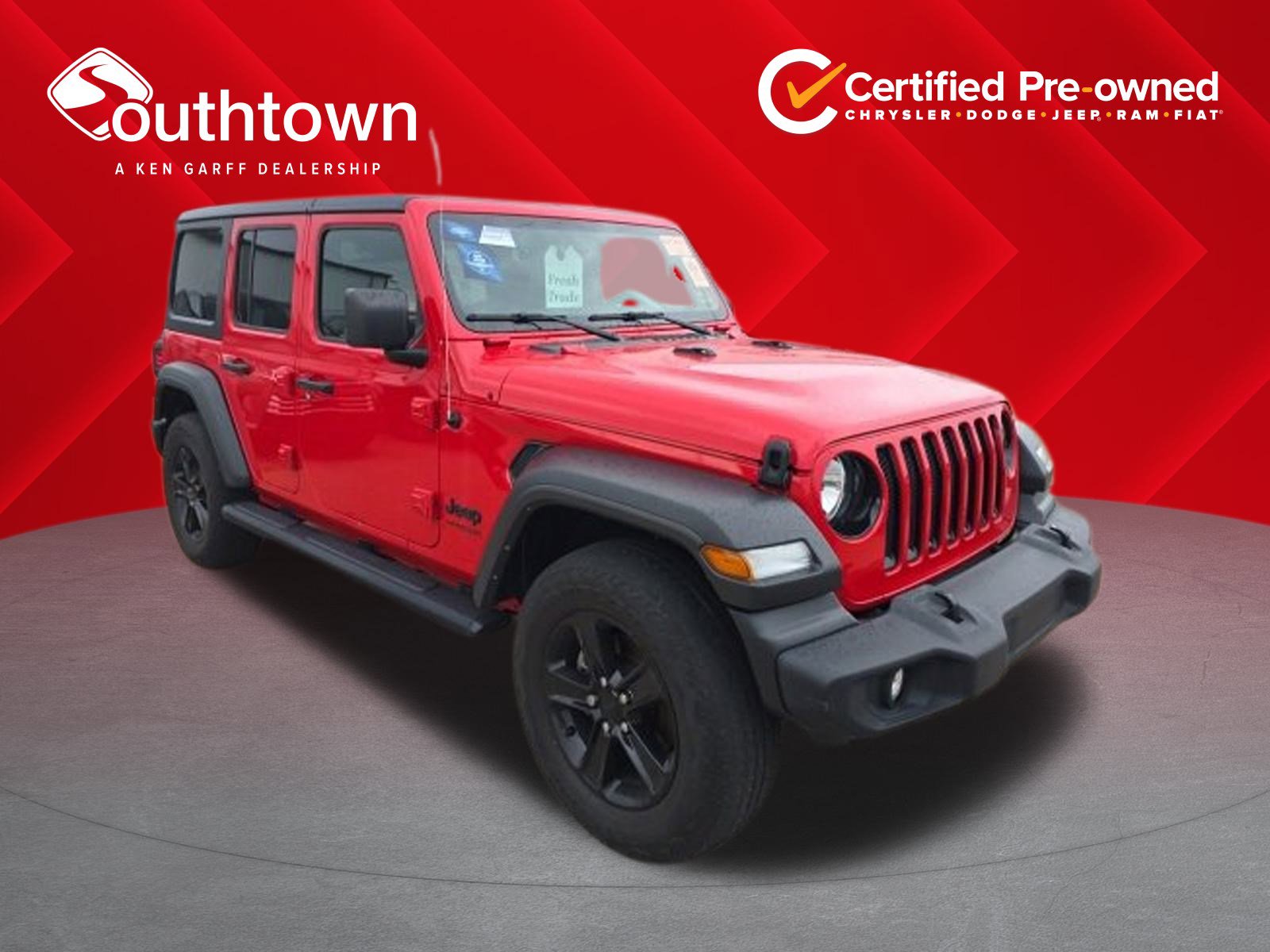 Certified 2021 Jeep Wrangler Unlimited Sport image 1