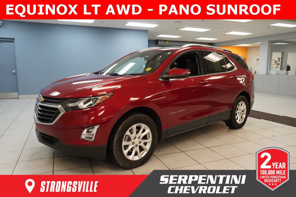 Used 2019 Chevrolet Equinox LT w/ Sun & Navigation Package