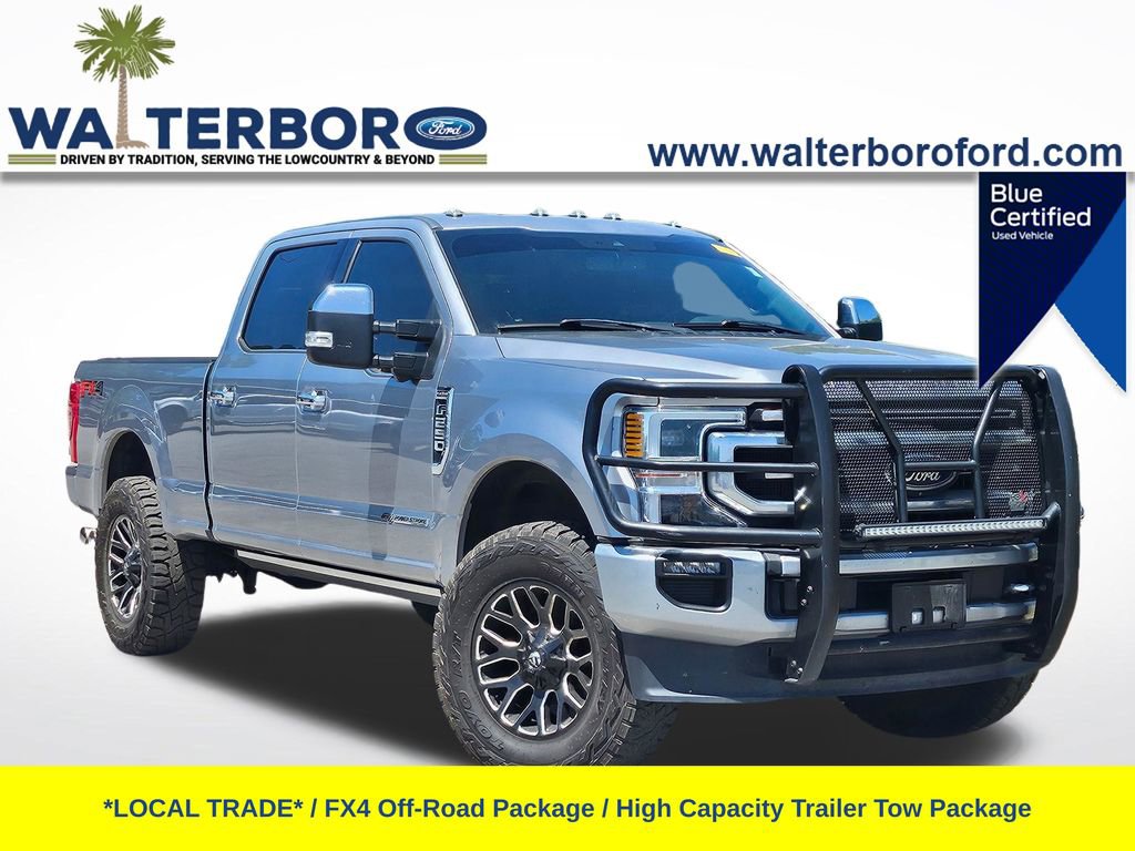 Used 2020 Ford F250 Platinum w/ FX4 Off-Road Package image 1