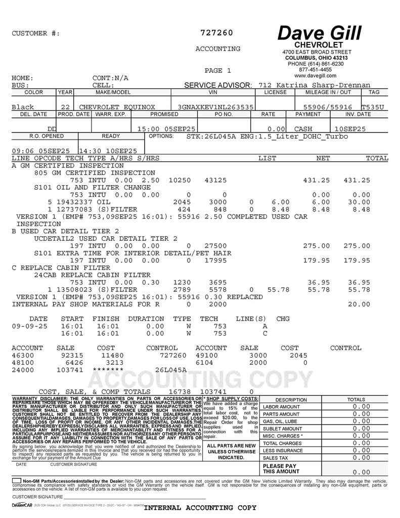 Certified 2022 Chevrolet Equinox LT image 1