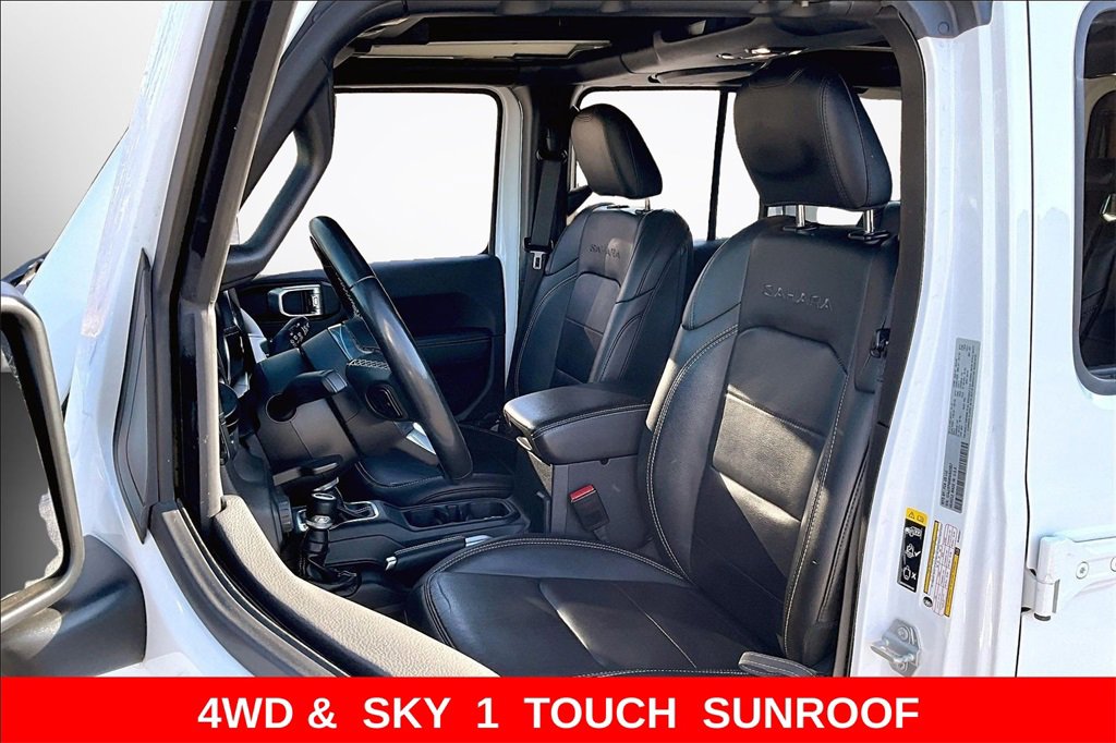 Used 2021 Jeep Wrangler Unlimited Sahara w/ Cold Weather Group image 19