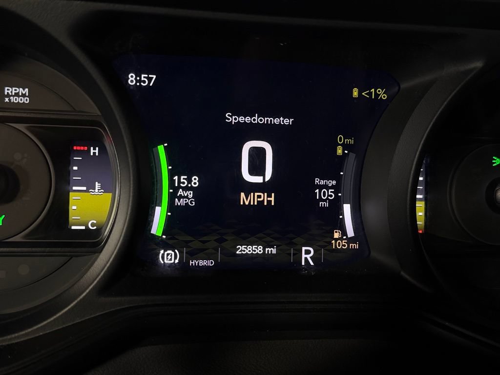Used 2024 Jeep Wrangler Unlimited Rubicon 4xe w/ Technology Group AWD/4WD image 17