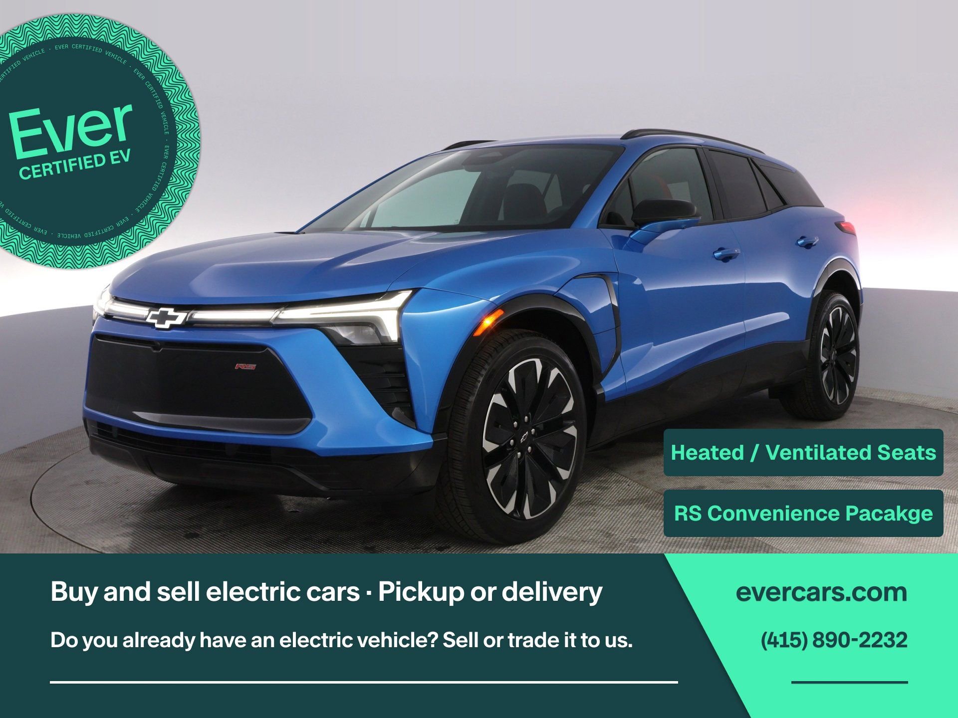 Used 2024 Chevrolet Blazer EV RS image 1