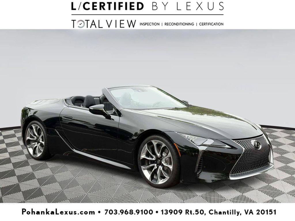 Used 2021 Lexus LC 500 Convertible w/ Touring Package RWD image 1