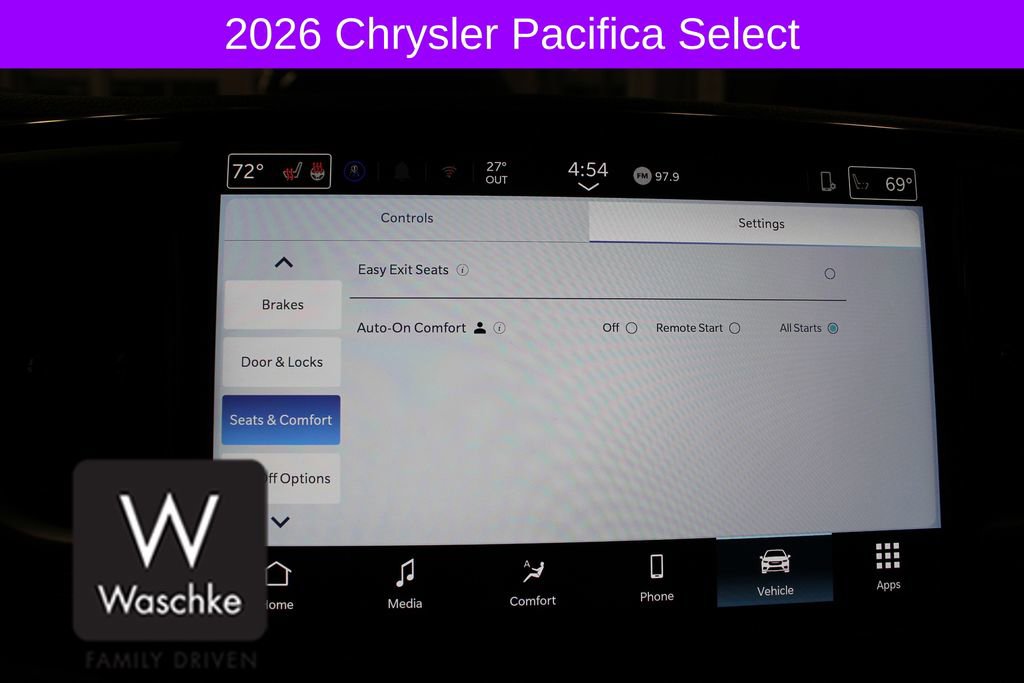 New 2026 Chrysler Pacifica Select w/ S Appearance Package image 58
