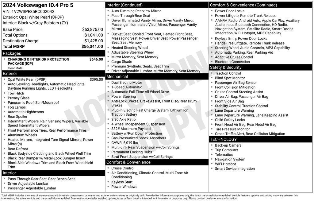Used 2024 Volkswagen ID.4 Pro S AWD/4WD image 29