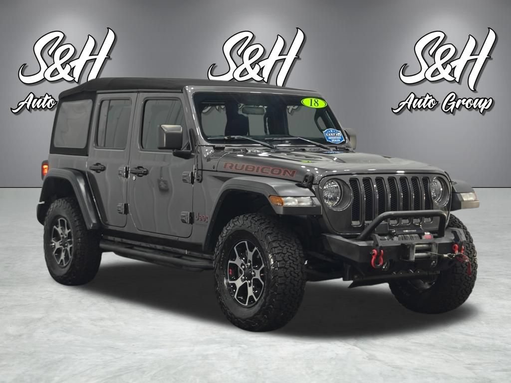 Used 2018 Jeep Wrangler Unlimited Rubicon AWD/4WD image 2