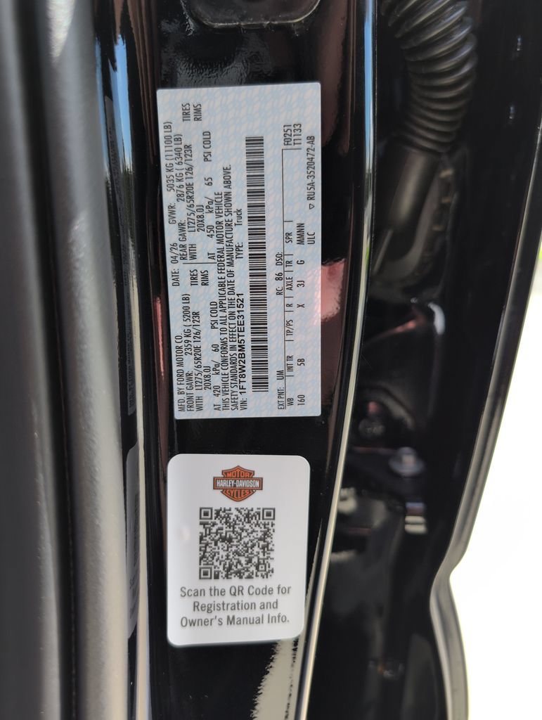 New 2026 Ford F250 Lariat w/ Black Appearance Package AWD/4WD image 38