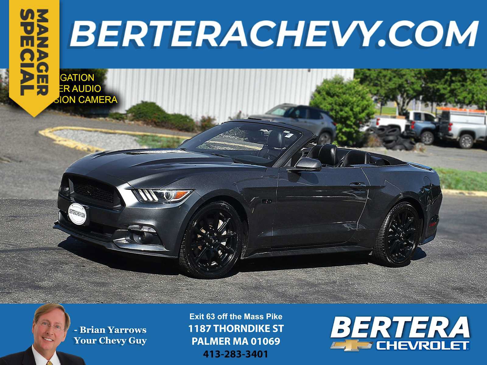 Used 2016 Ford Mustang GT Premium w/ Equipment Group 401A RWD image 1