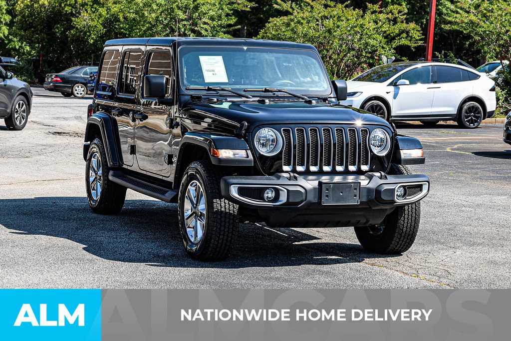 Used 2023 Jeep Wrangler Unlimited Sahara w/ Cold Weather Group AWD/4WD image 5