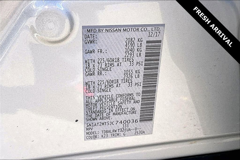 Used 2018 Nissan Rogue SL image 18