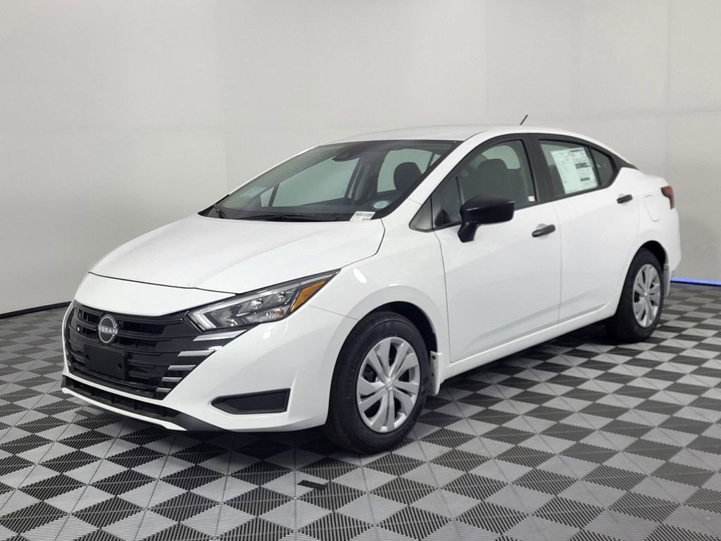 New 2025 Nissan Versa S w/ Trunk Package