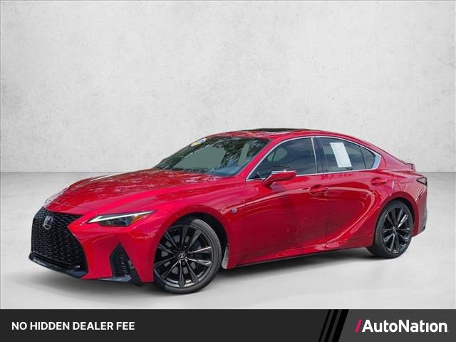 Certified 2025 Lexus IS 350 F Sport w/ Accessory Package RWD image 1