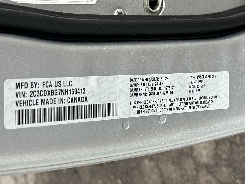 Used 2022 Dodge Charger SXT w/ Leather Interior Group RWD image 23