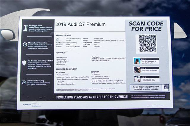 Used 2019 Audi Q7 2.0T Premium w/ Convenience Package AWD/4WD image 29