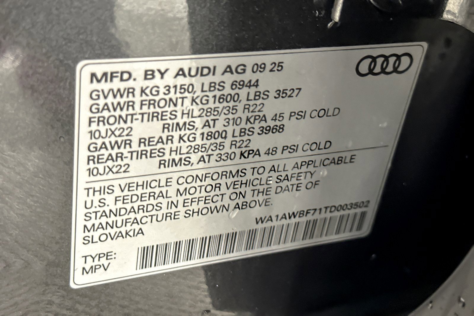 New 2026 Audi SQ7 Premium Plus image 25