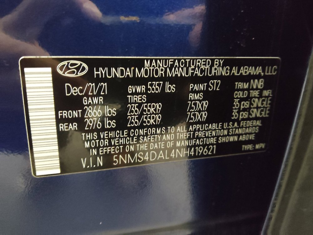 Used 2022 Hyundai Santa Fe Limited image 33