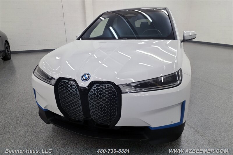 Used 2024 BMW iX xDrive50 w/ BMW I Signature Blue Package