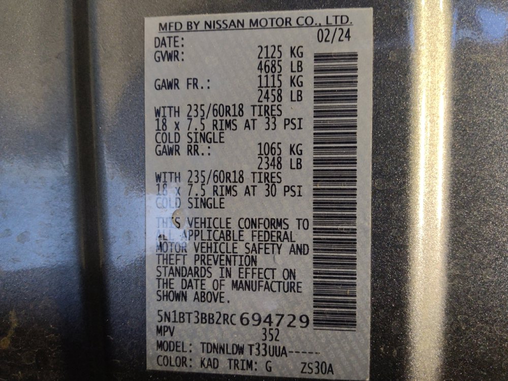 Used 2024 Nissan Rogue SV image 33