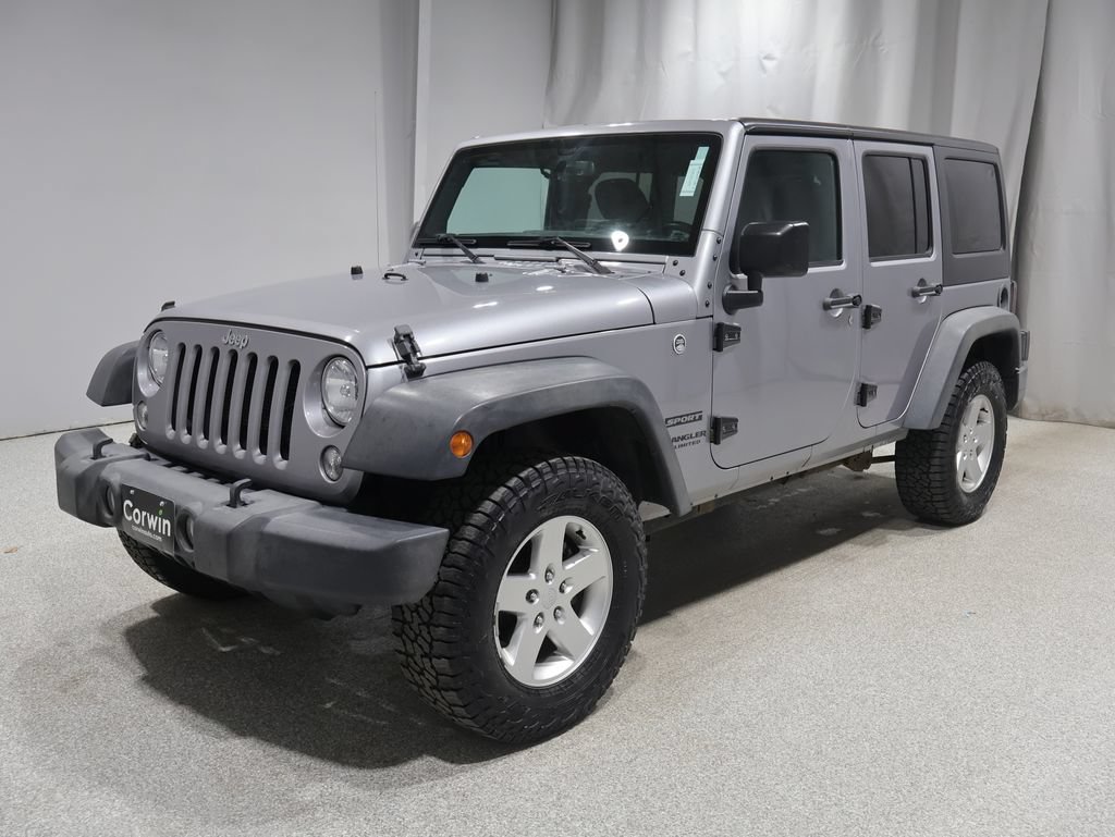 Certified 2016 Jeep Wrangler Unlimited Sport w/ Quick Order Package 24S AWD/4WD image 6