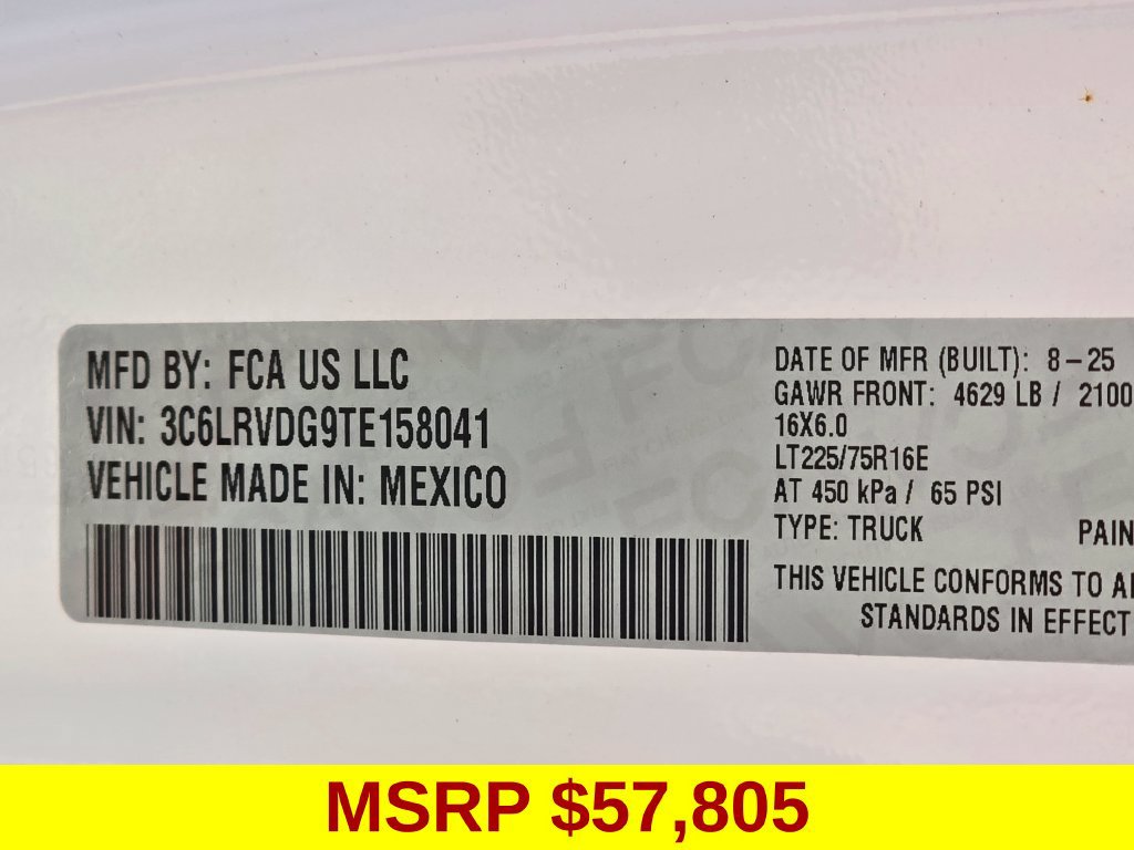 New 2026 RAM ProMaster 2500 w/ Advanced Safety Group FWD image 44