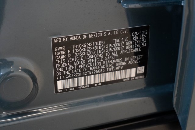 New 2026 Honda HR-V LX image 28