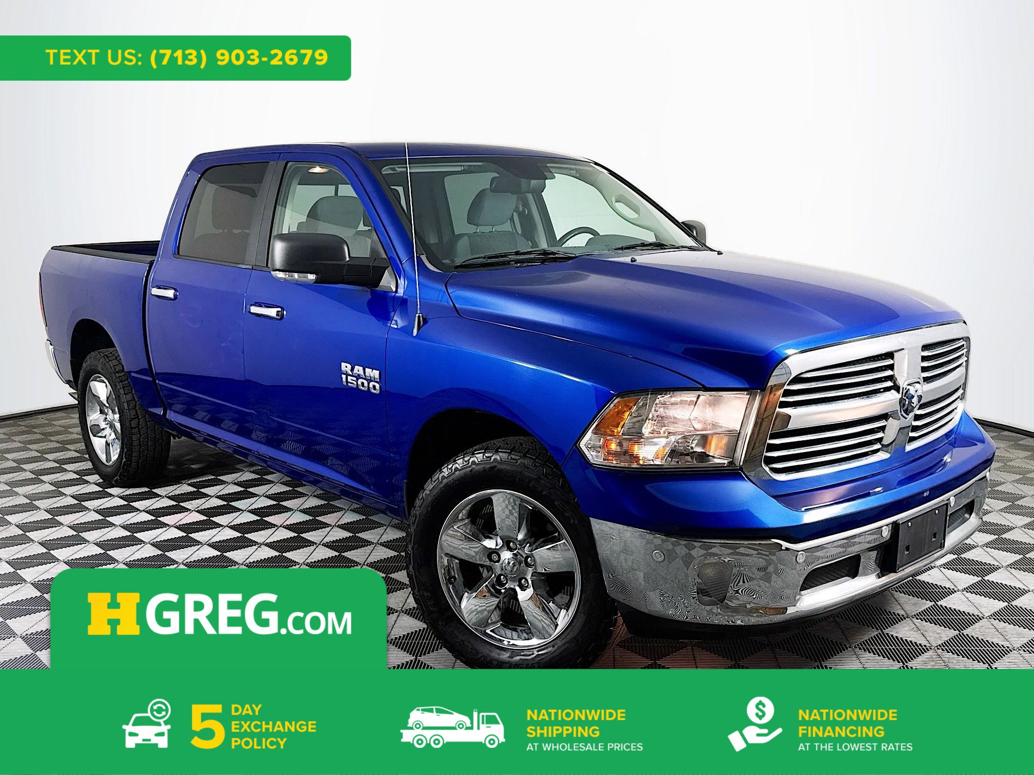 Used 2018 RAM 1500 Big Horn AWD/4WD image 1