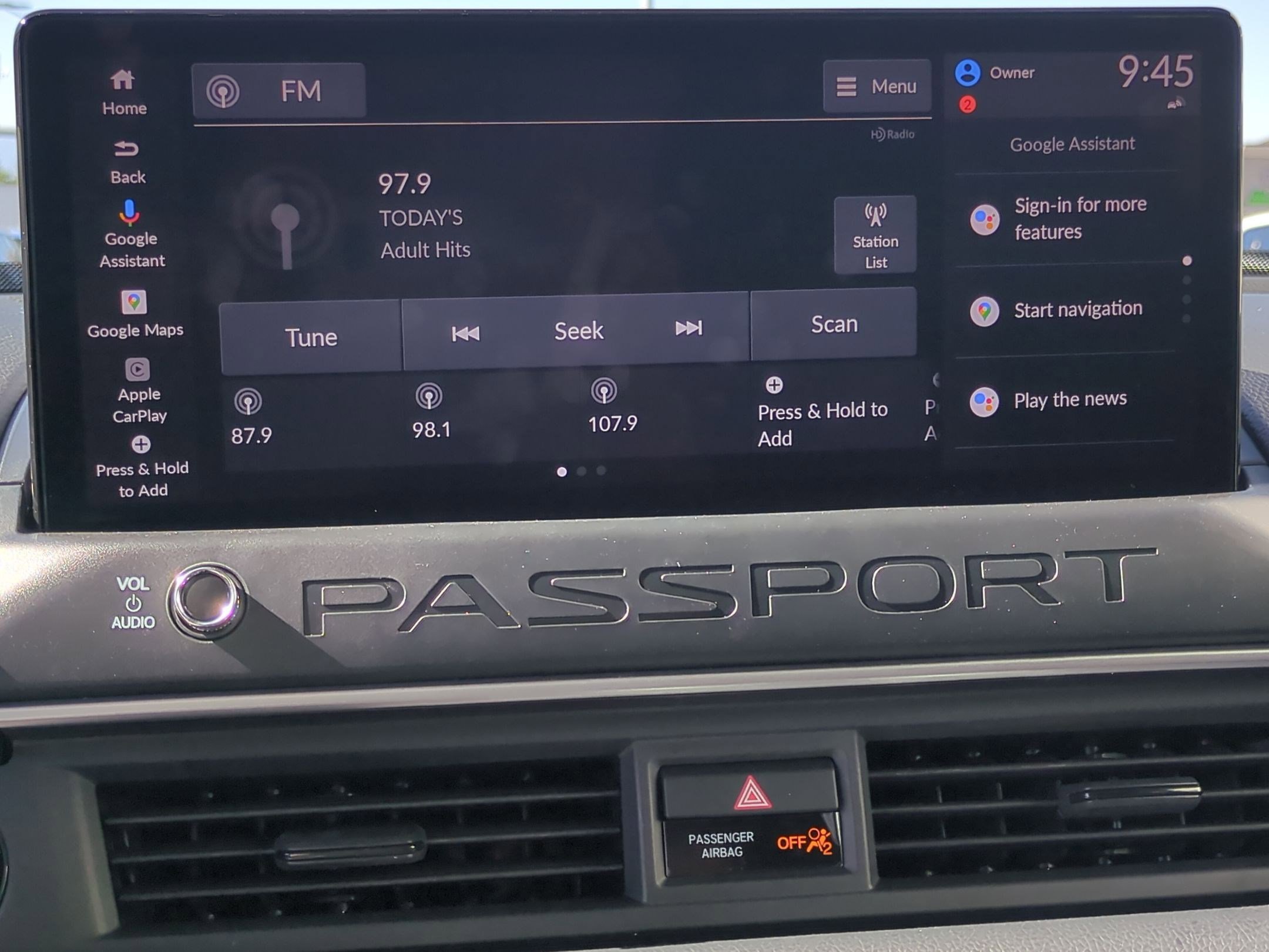 New 2026 Honda Passport RTL image 12