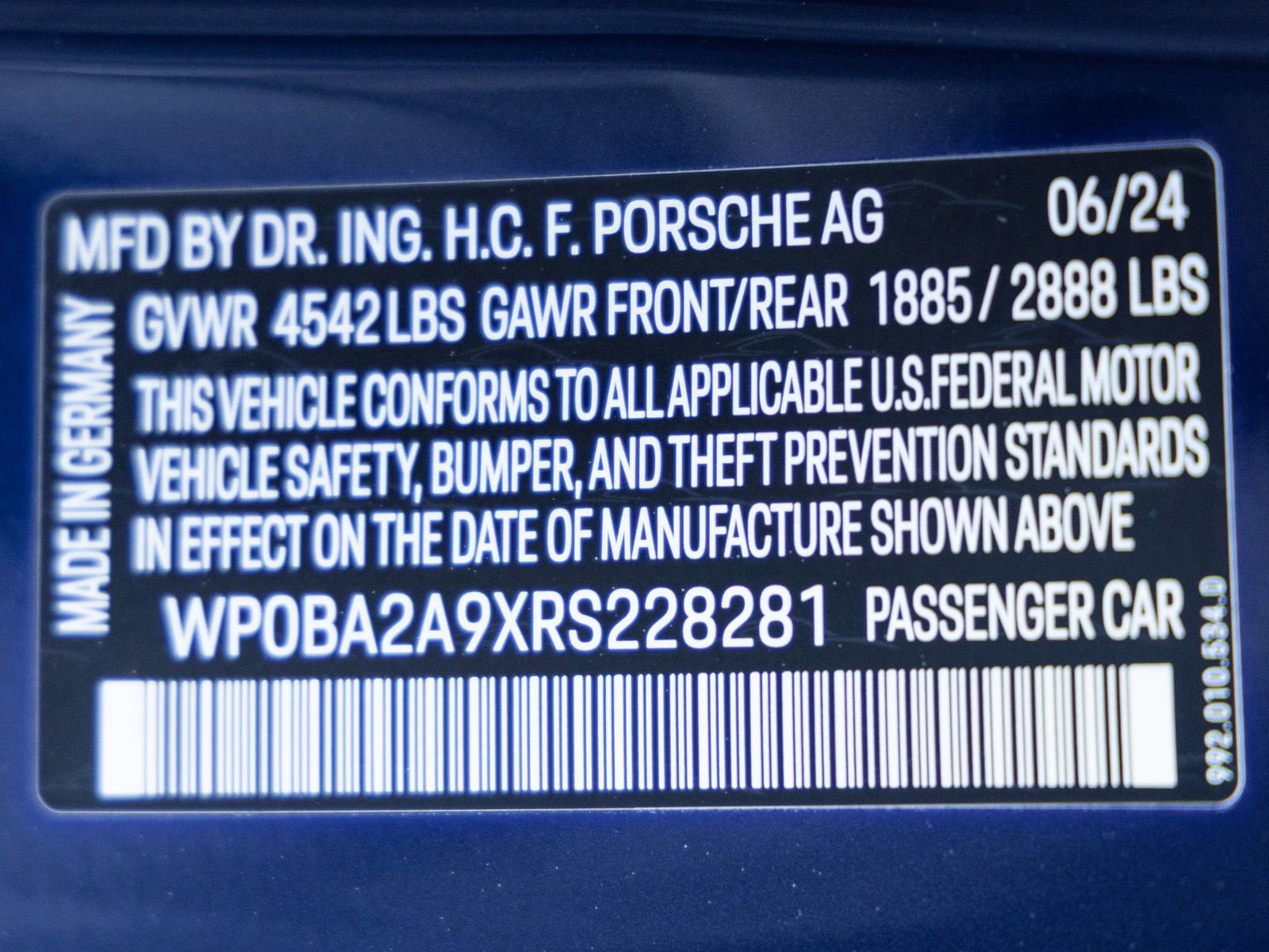 Certified 2024 Porsche 911 Targa 4 image 33