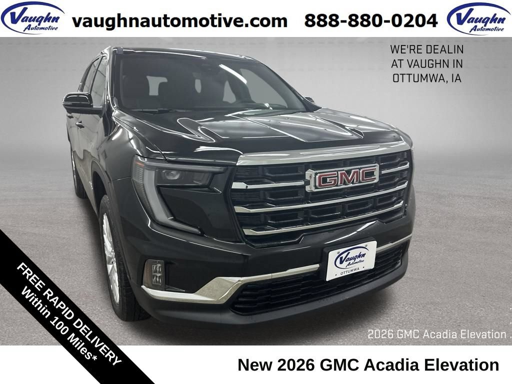 New 2026 GMC Acadia Elevation w/ Elevation Premium Package AWD/4WD 360° Tour