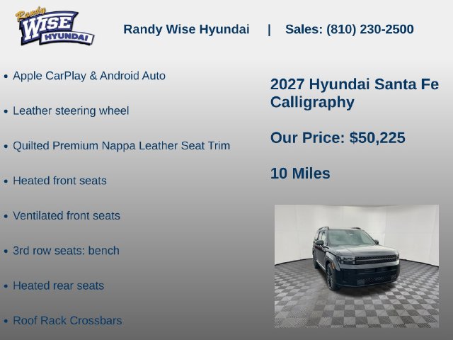 New 2027 Hyundai Santa Fe Calligraphy AWD/4WD image 20