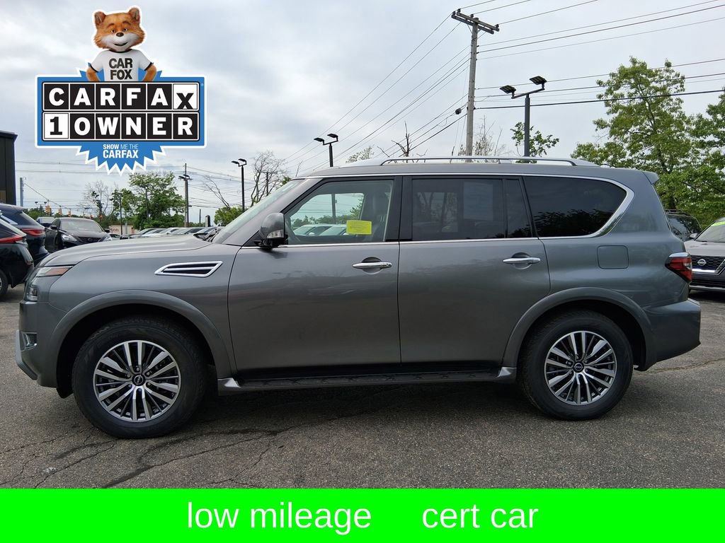 Certified 2024 Nissan Armada SL w/ Captain's Chairs Package AWD/4WD image 9
