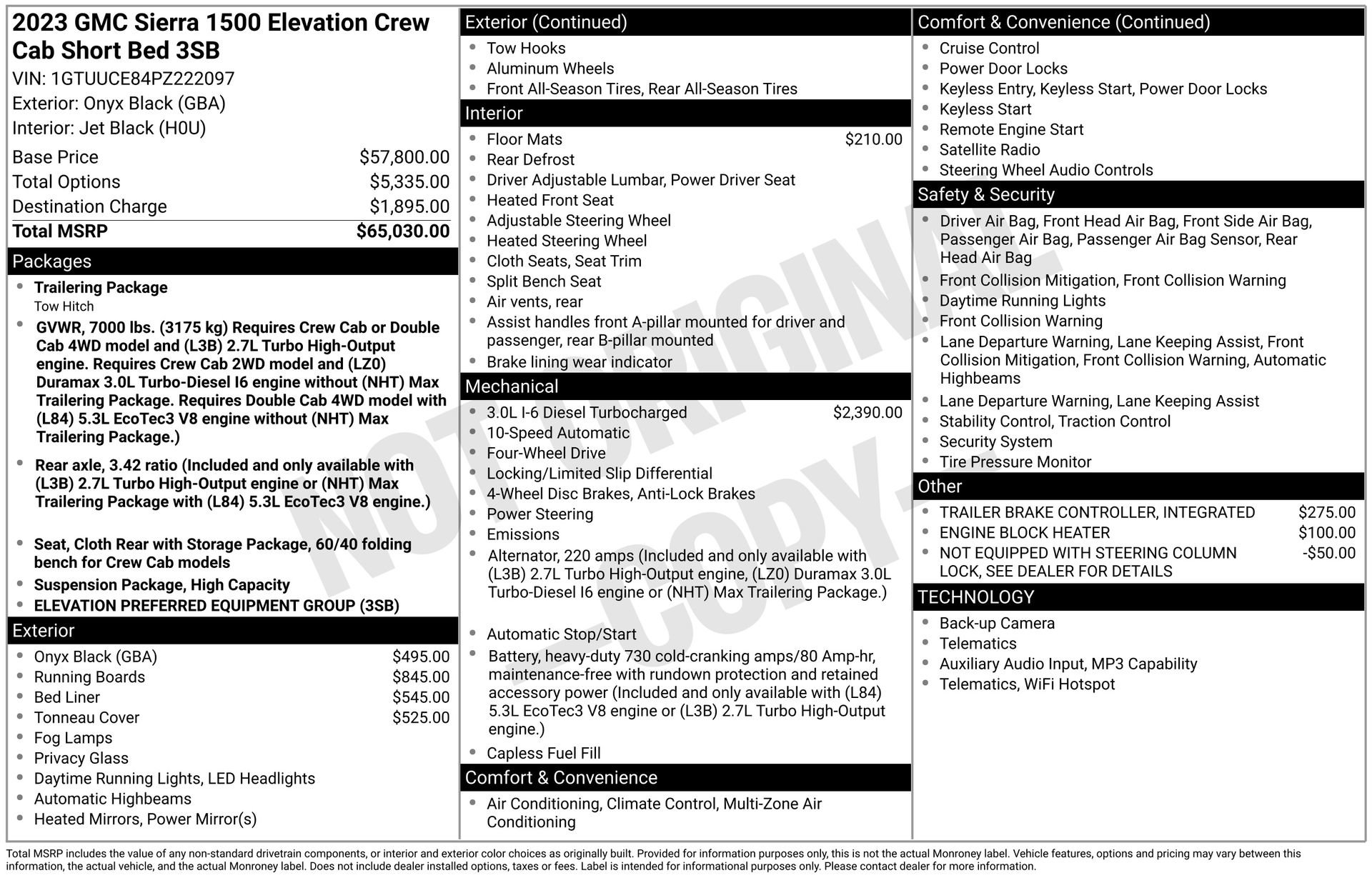 Certified 2023 GMC Sierra 1500 Elevation AWD/4WD image 4