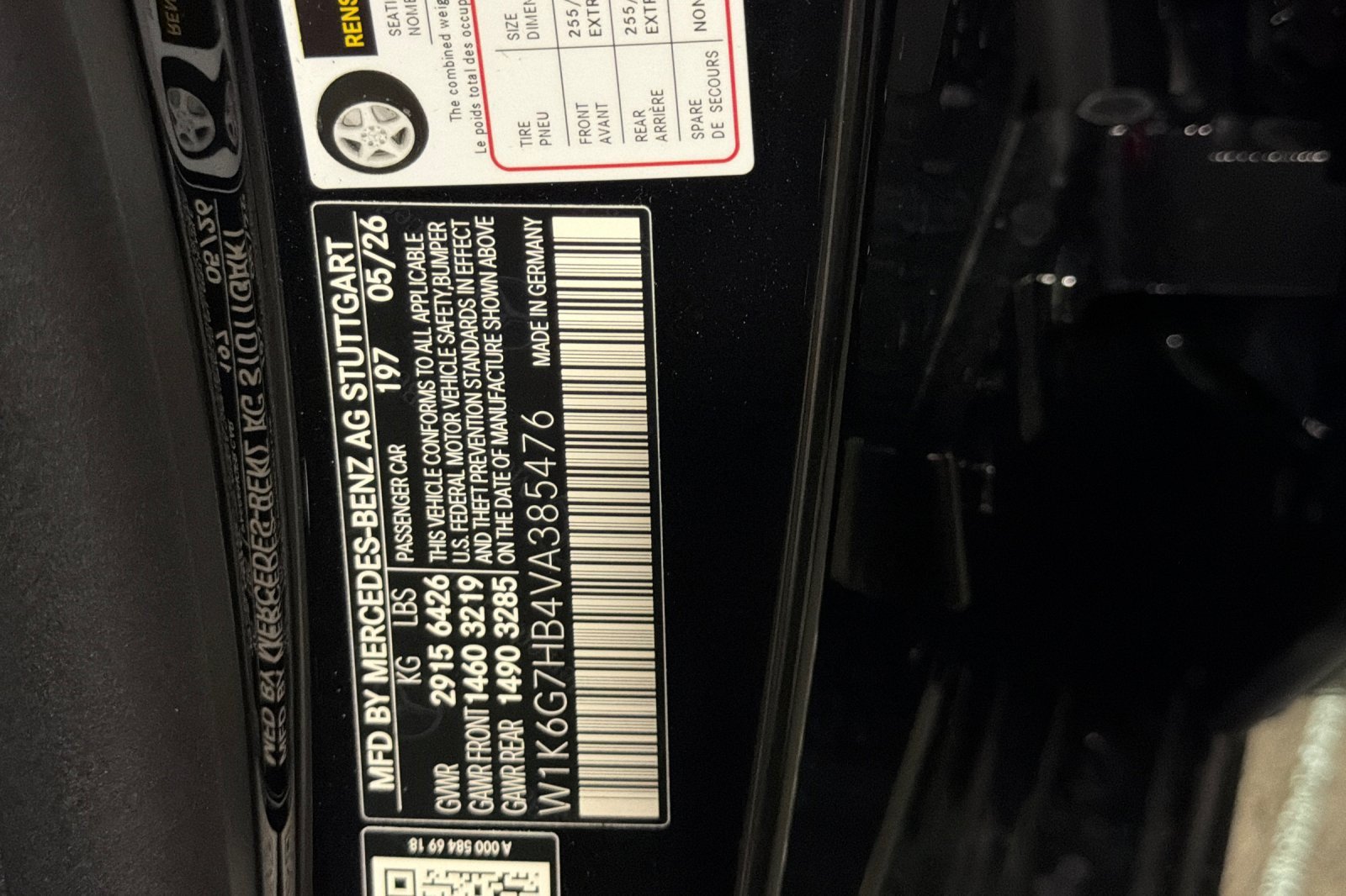 New 2027 Mercedes-Benz S 580 4MATIC Sedan image 26