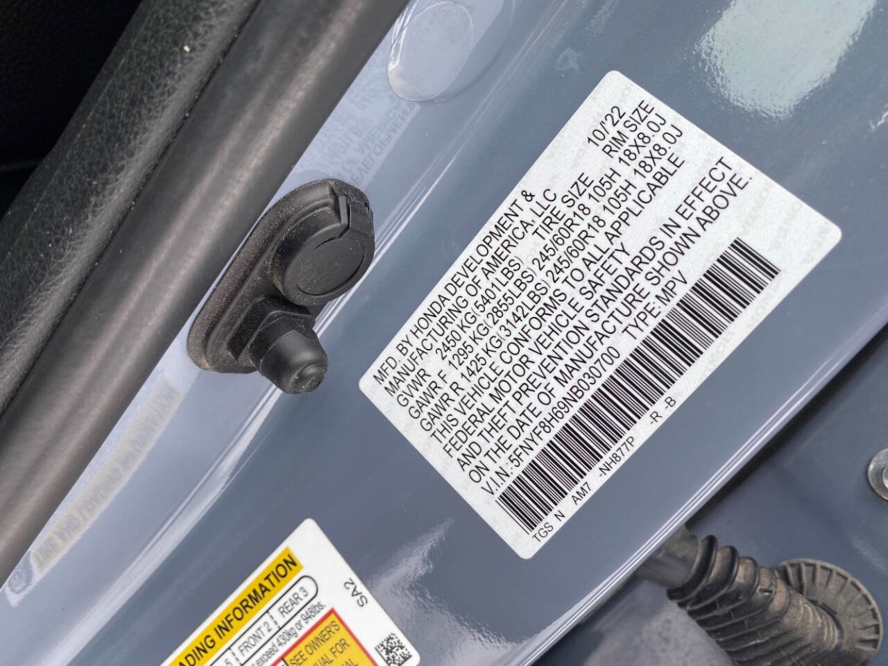 Used 2022 Honda Passport TrailSport image 48