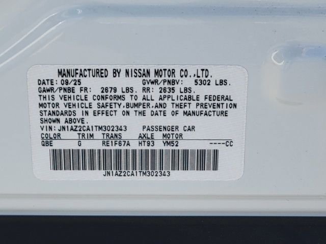 New 2026 Nissan Leaf SV+ w/ Floor Mat Package (SV+) image 11