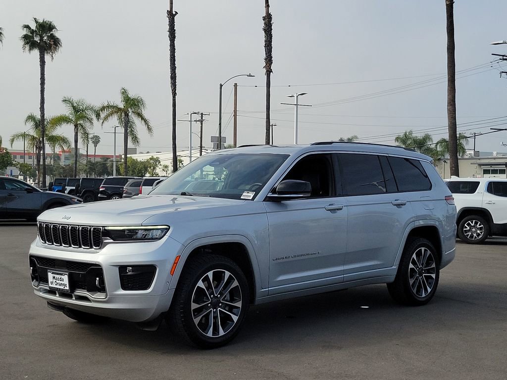Used 2022 Jeep Grand Cherokee L Overland w/ Luxury Tech Group IV AWD/4WD video 4