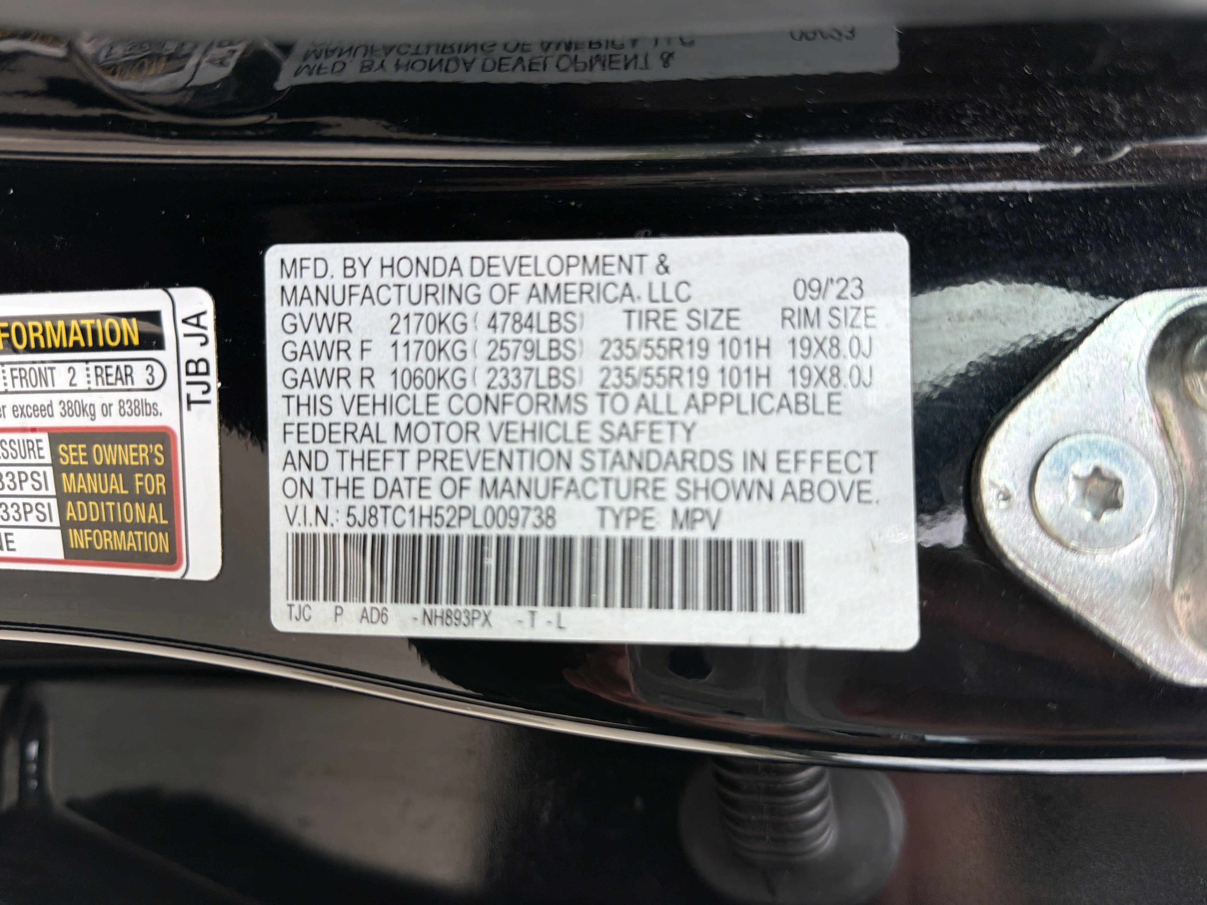 Certified 2023 Acura RDX FWD w/ Technology Package image 35
