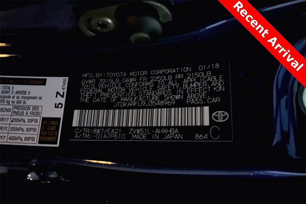 Used 2018 Toyota Prius Three Touring image 9