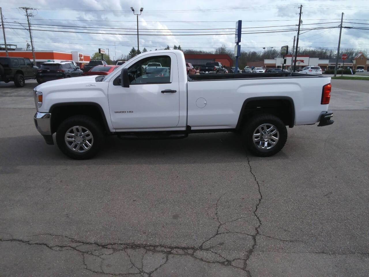 Used 2016 GMC Sierra 3500 4x4 Regular Cab w/ Snow Plow Prep Package image 16