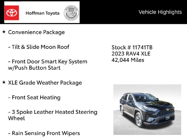 Certified 2023 Toyota RAV4 XLE w/ Convenience Package AWD/4WD image 8