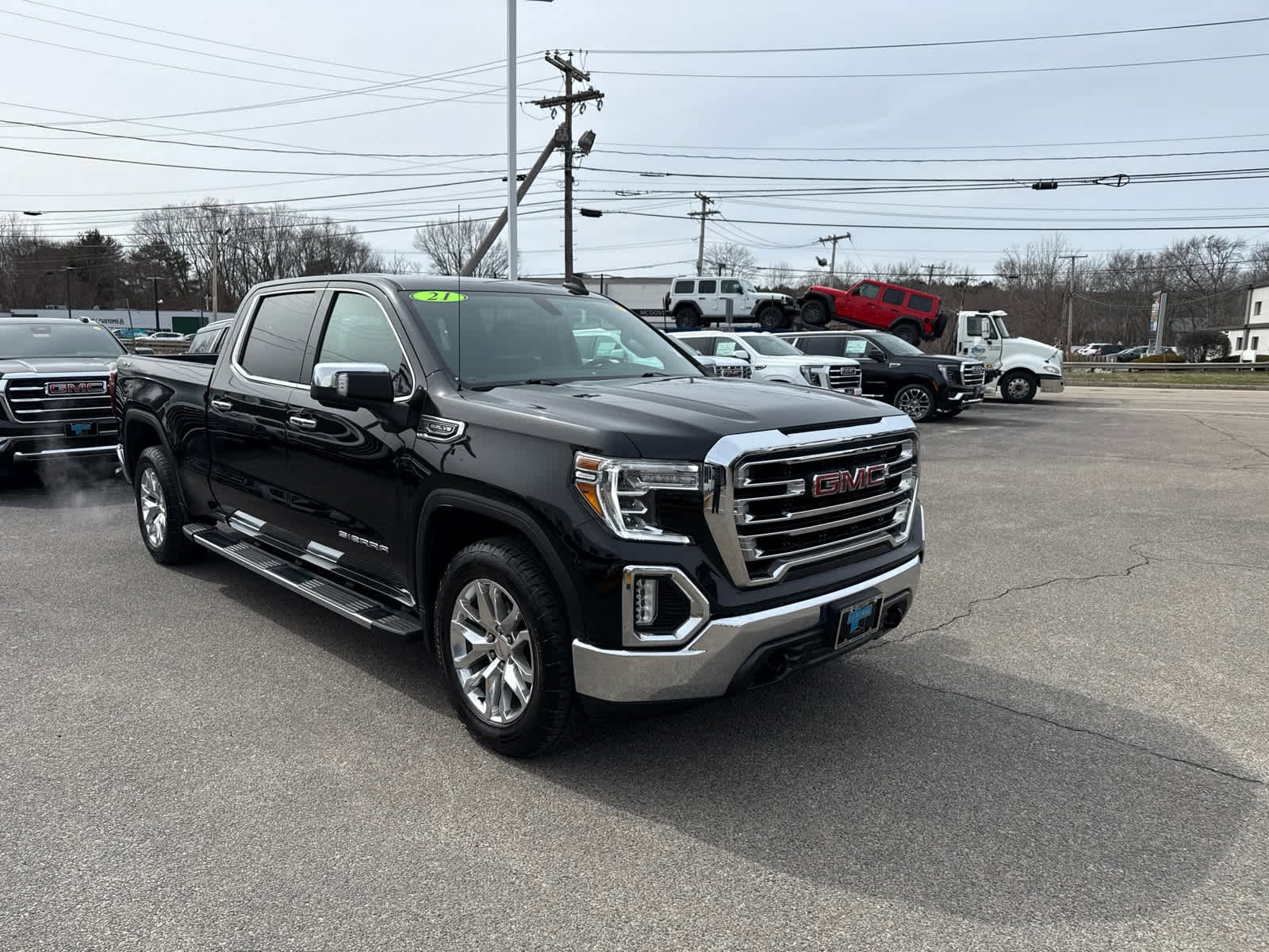 Certified 2021 GMC Sierra 1500 SLT w/ SLT Premium Package AWD/4WD image 7