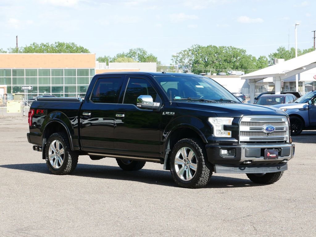 Certified 2017 Ford F150 Platinum w/ Technology Package AWD/4WD image 1