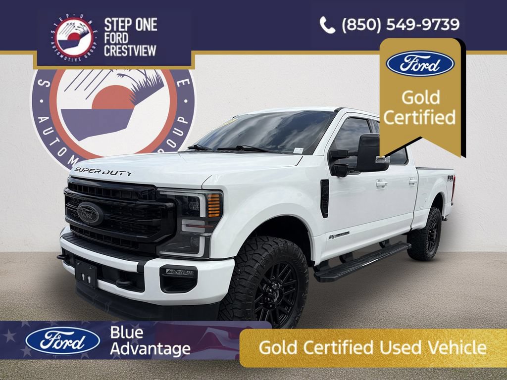 Certified 2022 Ford F250 Lariat w/ Black Appearance Package AWD/4WD image 1