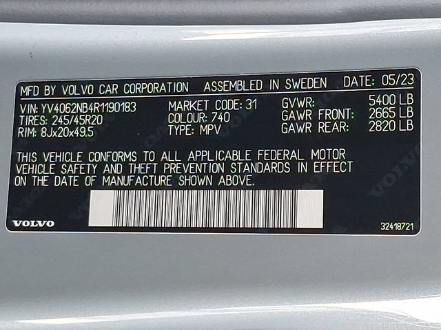 Used 2024 Volvo V90 B6 Cross Country Ultimate AWD/4WD image 25