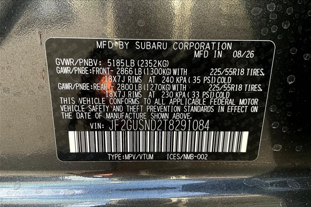 New 2026 Subaru Crosstrek 2.5i Limited AWD/4WD image 8