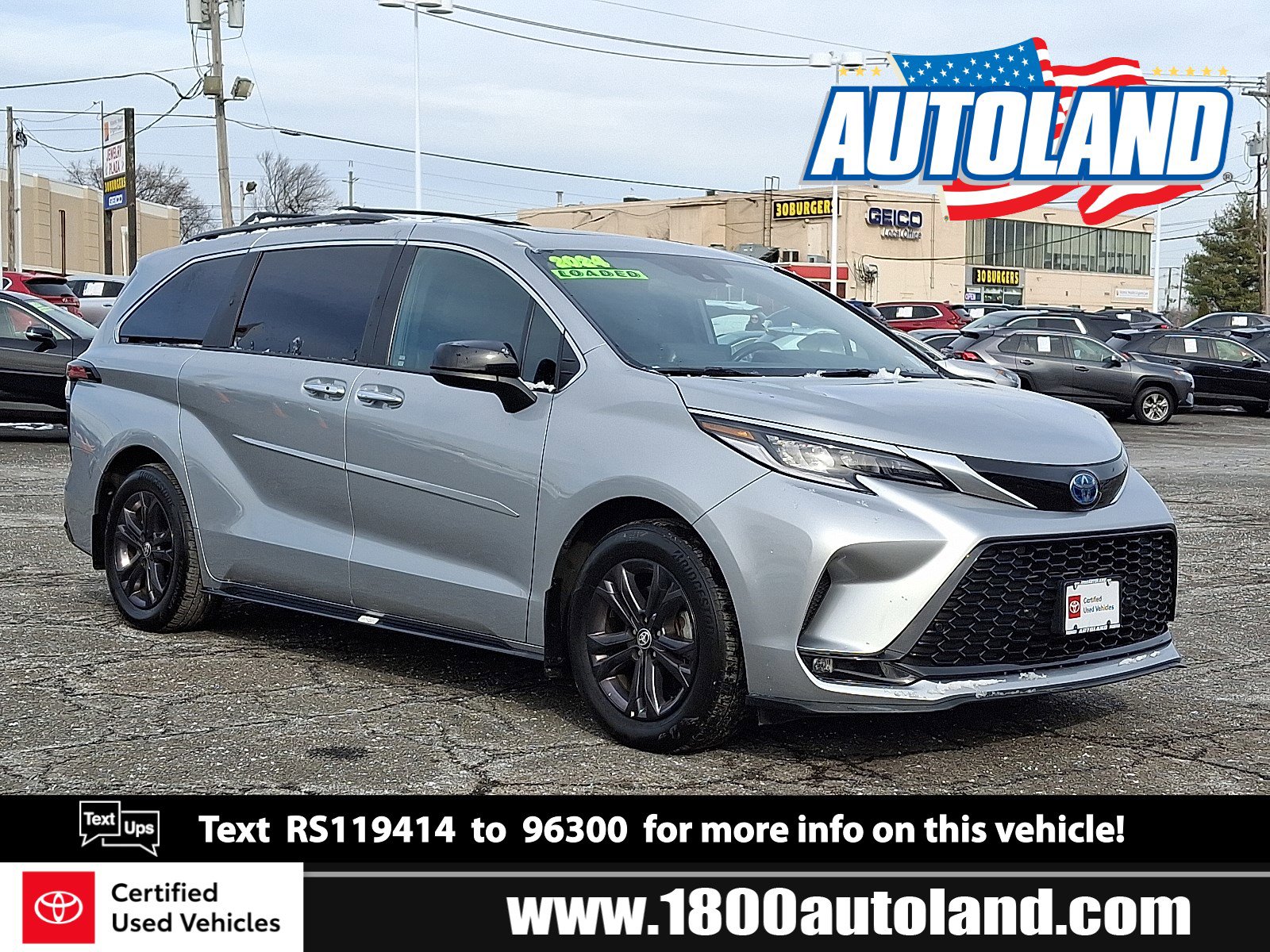 Certified 2024 Toyota Sienna XSE w/ XSE Plus Package image 1