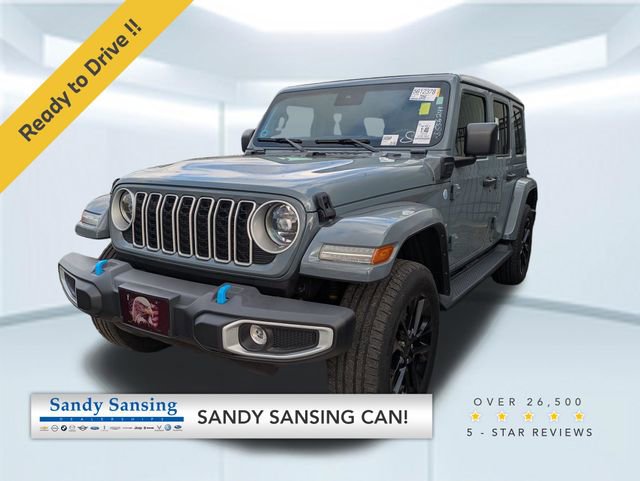 Used 2024 Jeep Wrangler Unlimited Sahara w/ Safety Group AWD/4WD image 1