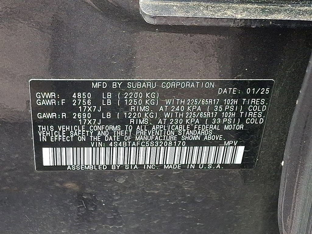 Certified 2025 Subaru Outback Premium w/ Popular Package #1A image 29